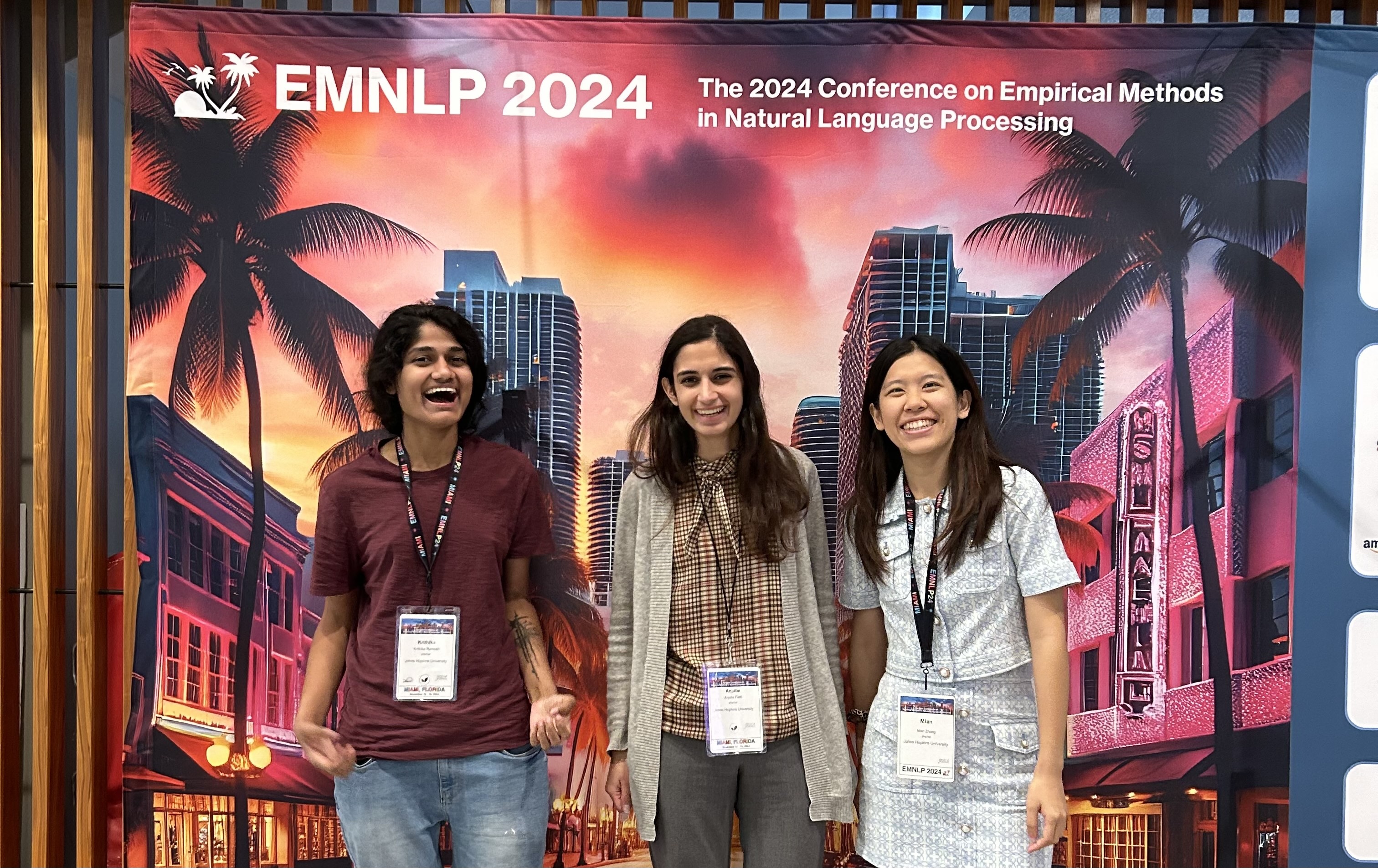 Fieldlab in Miami, EMNLP 2024